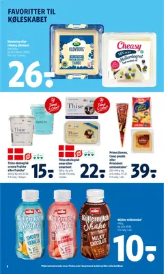 Coop 365 - Tilbudsavis uge 28 gyldig fra 09/07/2026 | Side: 12 | Produkter: Ost, Creme, Fløde, Skiveost