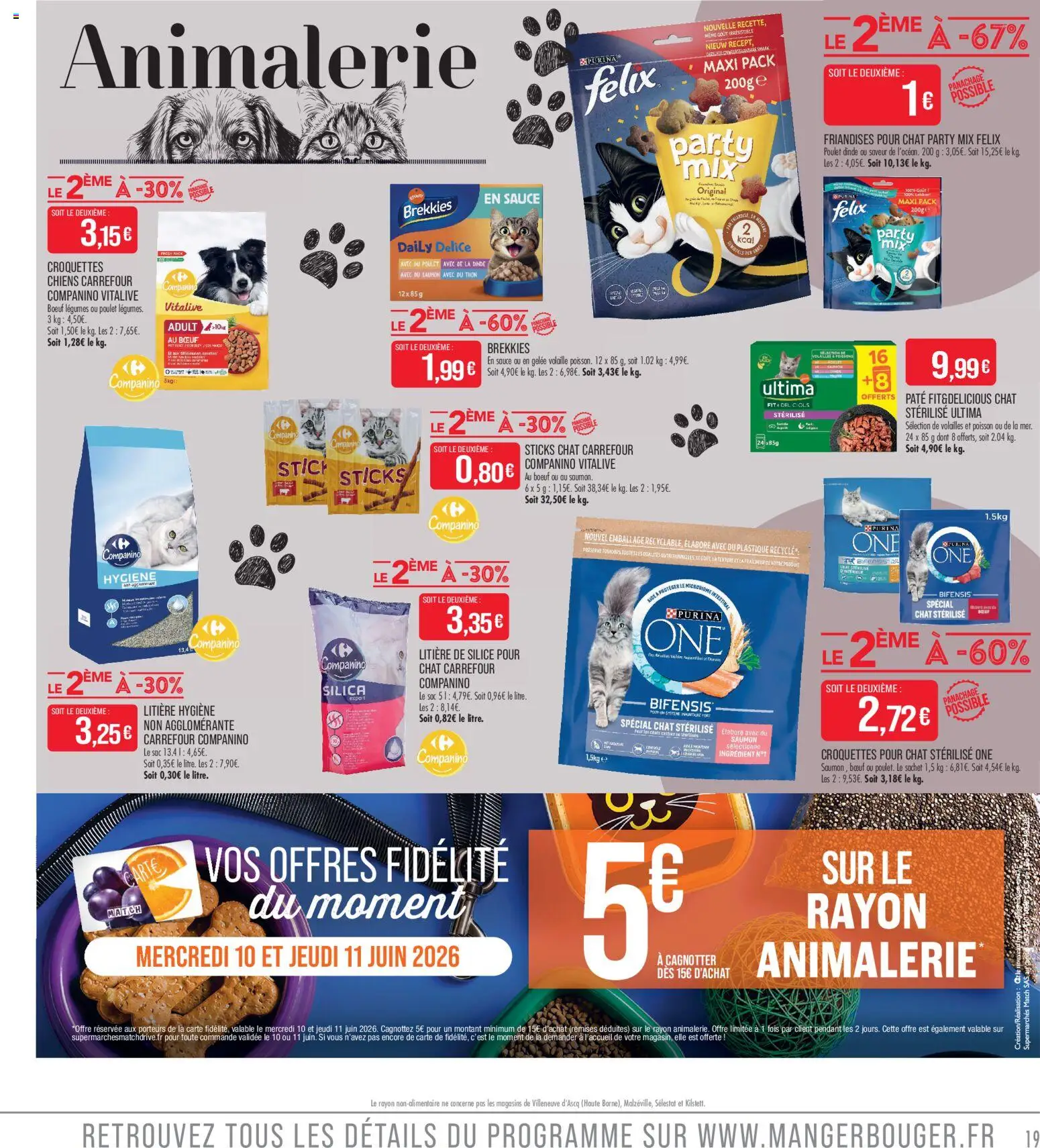 {H1} | Page: 19 | Produits: Volaille, Litière, Croquettes pour chat sterilise, Gelée