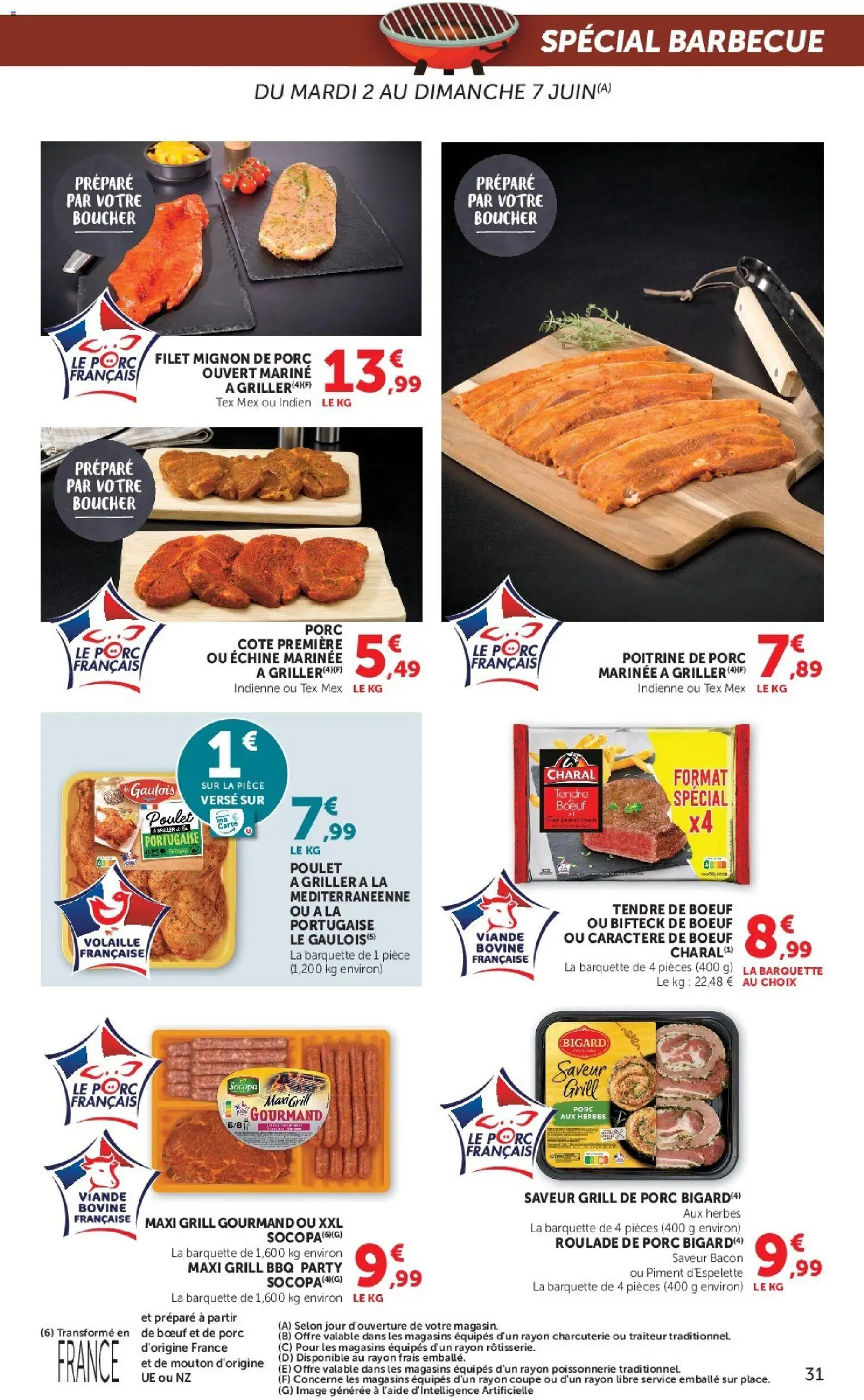 {H1} | Page: 31 | Produits: Barbecue, Grill, Piment, Viande