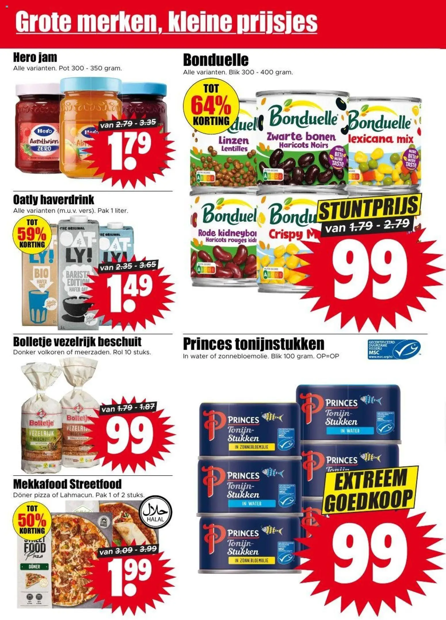 {H1} | Pagina: 14 | Producten: Pizza, Pot, Tonijn, Linzen