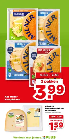 MILNER BELEGEN 30+ ~27g PROTEÏNE PER 100G, 6 PLAKKEN - Voorbeeld van een folder van Plus, geldig van 17.06.2026 | Pagina: 22 | Producten: Mixer