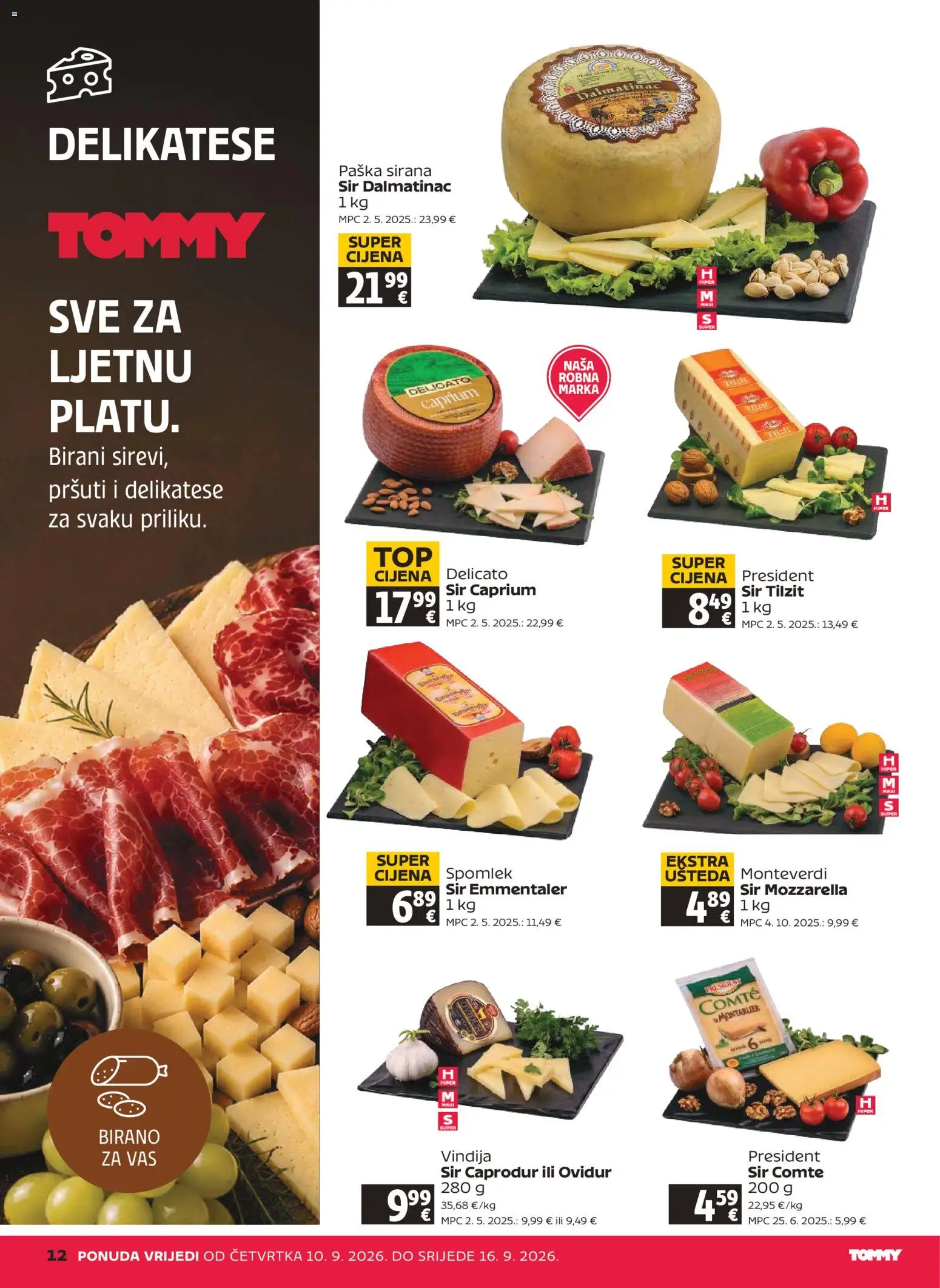 Tommy katalog | vrijedi od 10.09.2026 | Stranica: 12