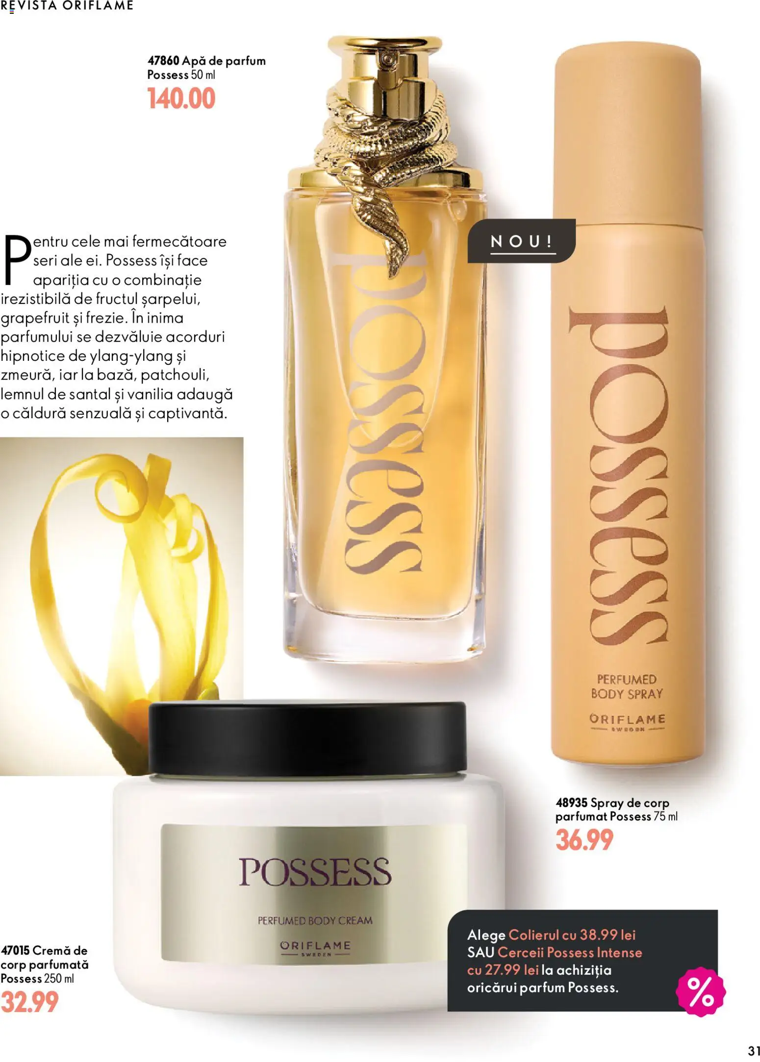 Noul catalog Oriflame – valabil de la 11.11.2026 | Pagină: 31