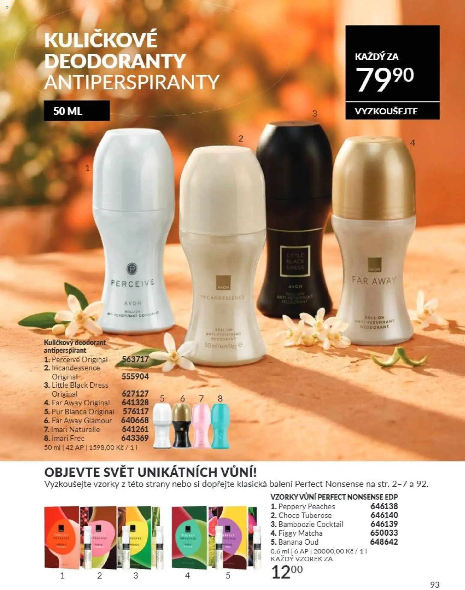 Avon Katalog 07/2026 od 01.07.2026 | Strana: 93 | Produkty: Deodorant, Antiperspirant, Matcha