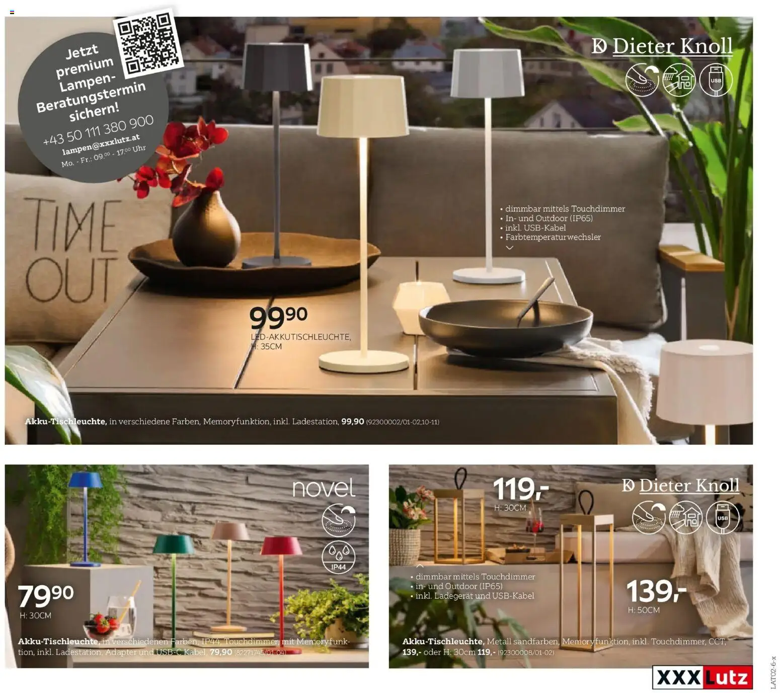 XXXLutz Gartenkatalog gültig ab 30.03.2026 | Seite: 183 | Produkte: Uhr, Adapter, USB