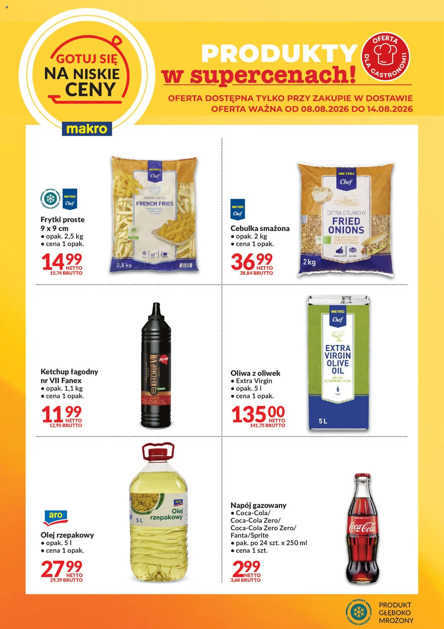 Makro gazetka - Gotuj się na niskie ceny w dostawie od 01.08.2026 | Strona: 2 | Produkty: Szynka zawędzana, Szynka, Halibut, Ser