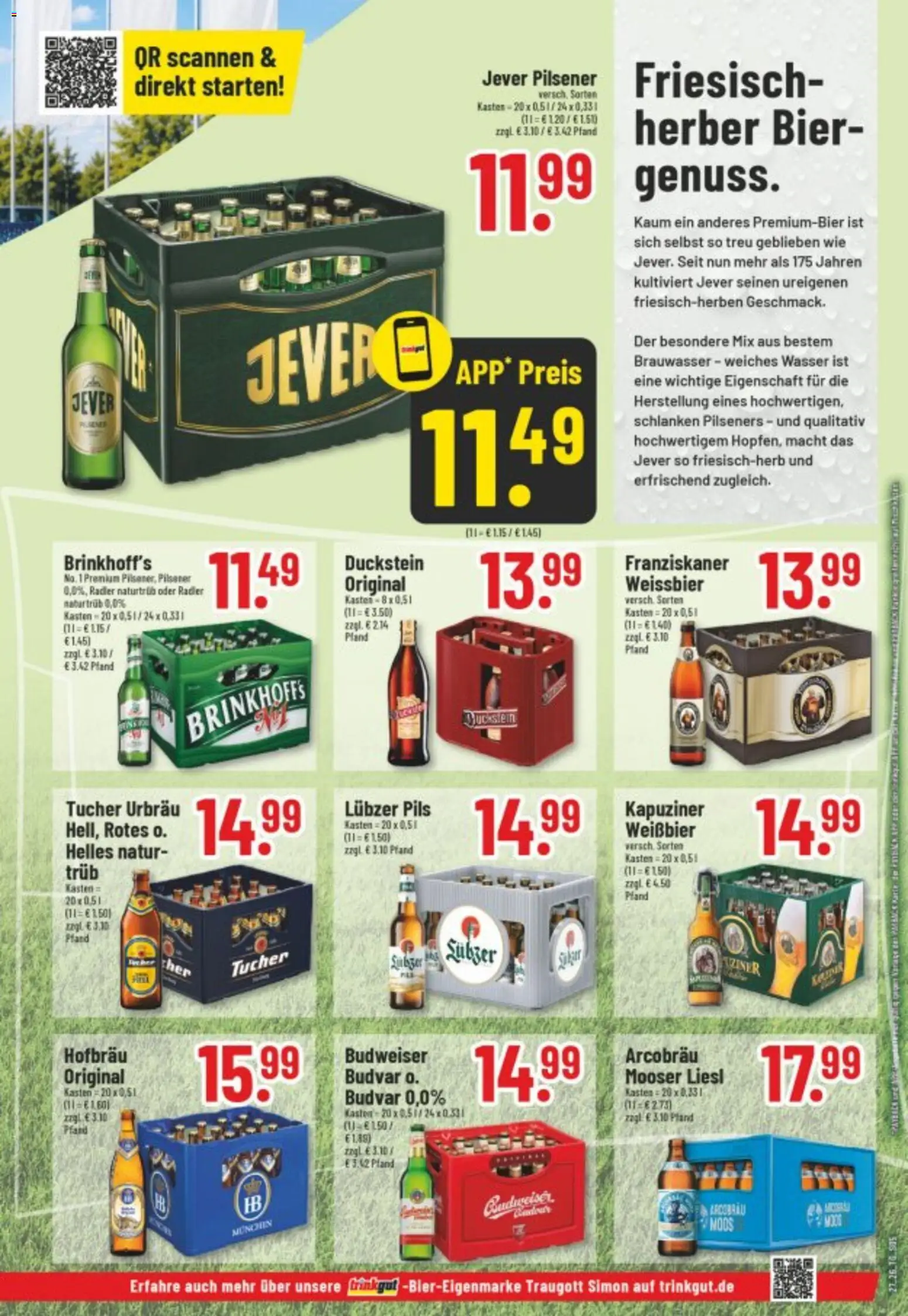 Trinkgut Prospekt – gültig ab 29.06.2026 | Seite: 5 | Produkte: Bier, Weißbier, Pils, Wasser