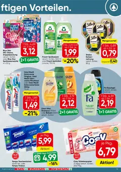 Spar - Flugblatt ab 27.08.2026 gültig | Seite: 19 | Produkte: Shampoo, Creme, Duschgel