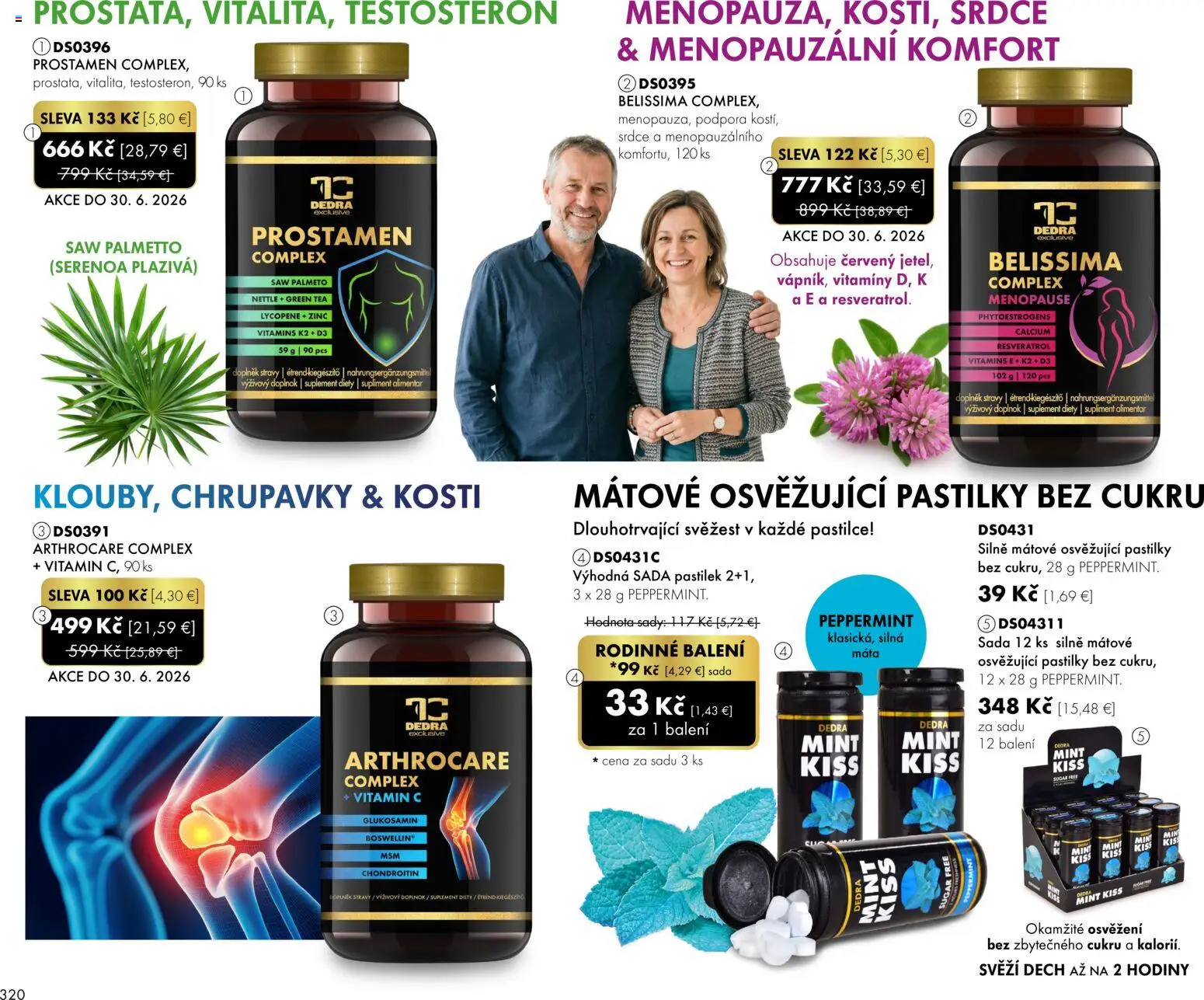 Nové Dedra akcie – leták je platný od 01.06.2026 | Strana: 20 | Produkty: Hodiny