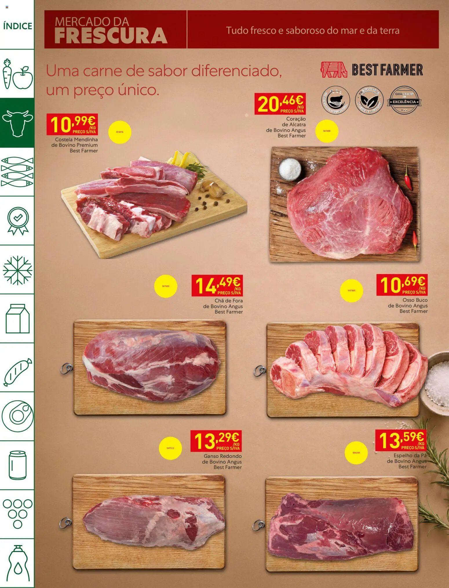 Recheio Horeca Madeira │ válido de 28/07/2026 | Página: 4 | Produtos: Espelho, Chá, Carne, Pá