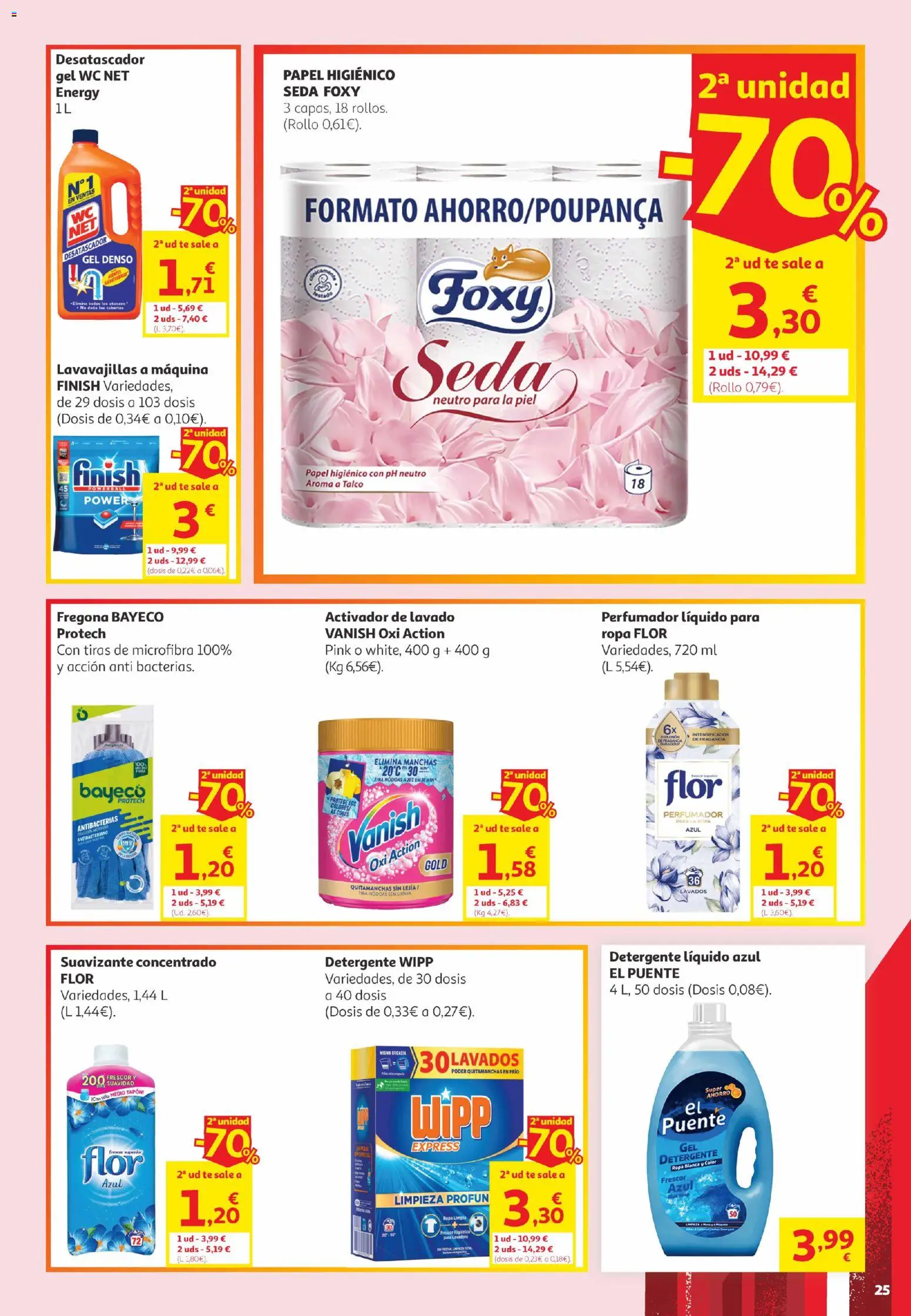 Alcampo Canarias │ válido desde el 02.06.2026 | Página: 25 | Productos: Quitamanchas, Detergente, Ropa, Lavavajillas