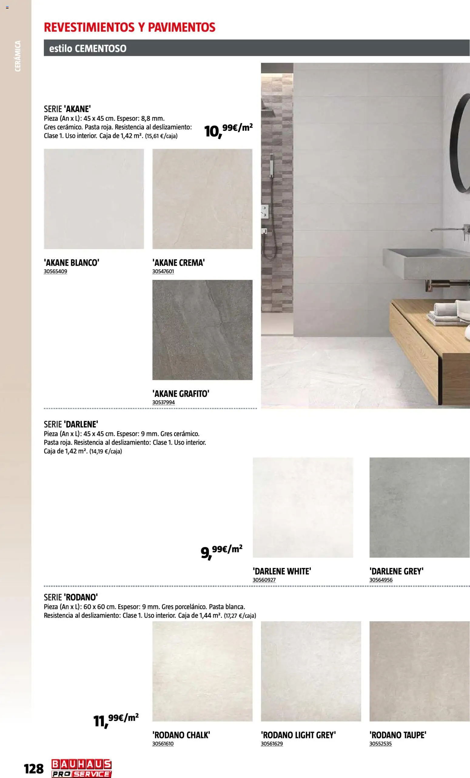 Bauhaus ProService │ válido desde el 11/05/2026 | Página: 128 | Productos: Pasta, Caja