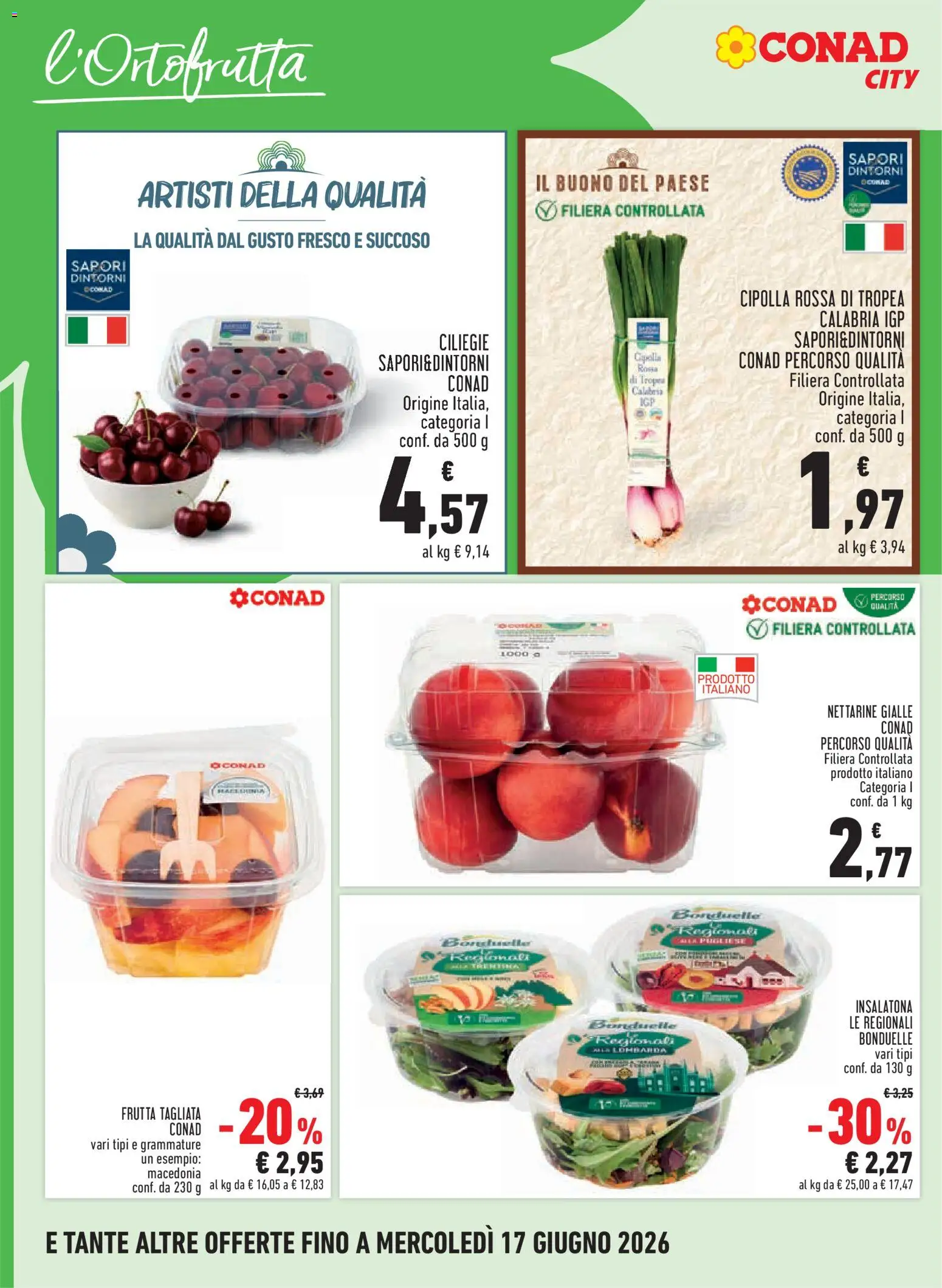 Volantino Conad del 04.06.2026 | Pagina: 6 | Prodotti: Frutta, Macedonia