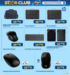 Anteprima del volantino Euronics volantino valido a partire dal 16/07/2026 | Pagina: 37 | Prodotti: Notebook, Mouse, Tastiera, Borsa