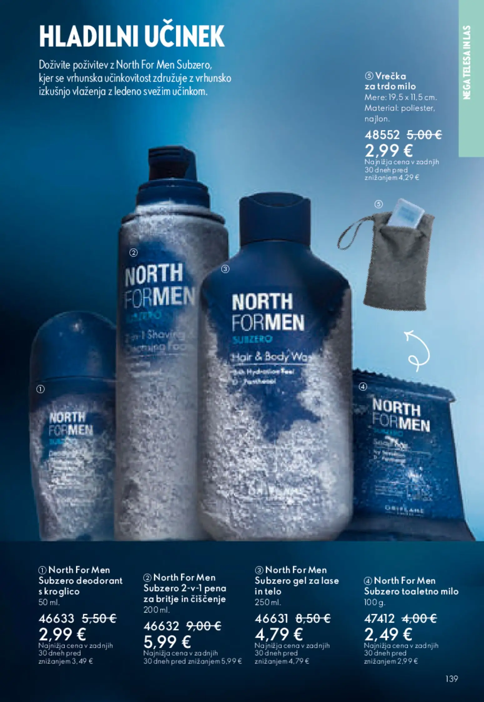 Novi Oriflame katalog ponudbe – veljaven od 13.05.2026 | Stran: 138 | Izdelki: Pena za britje, Milo, Deodorant