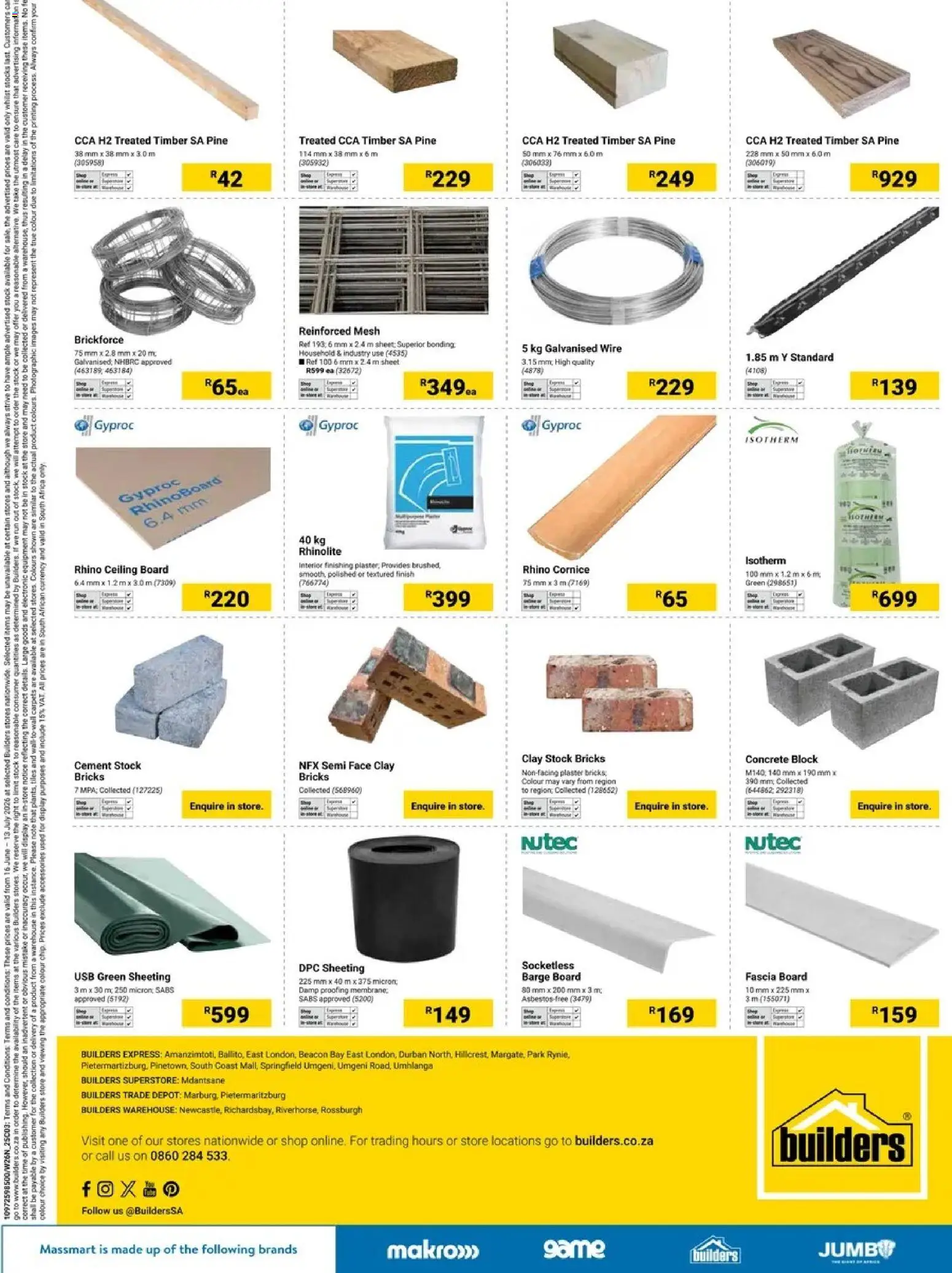 New Builders catalogue – valid from 16.06.2026 | Page: 8