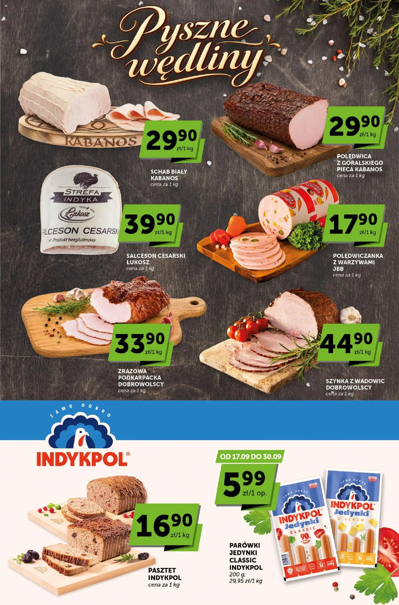 ABC gazetka - Katalog od 17.09.2026 | Strona: 2 | Produkty: Pasztet, Szynka, Kabanos, Salceson