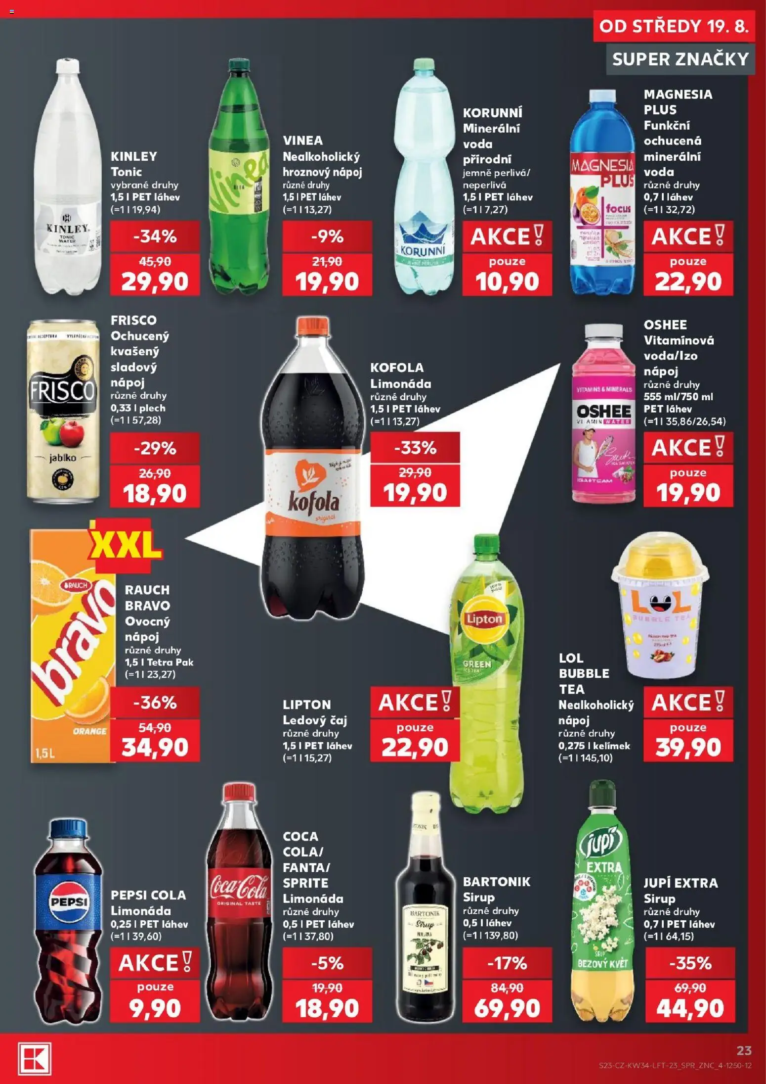 Kaufland leták - Ostrava od 19.08.2026 | Strana: 23