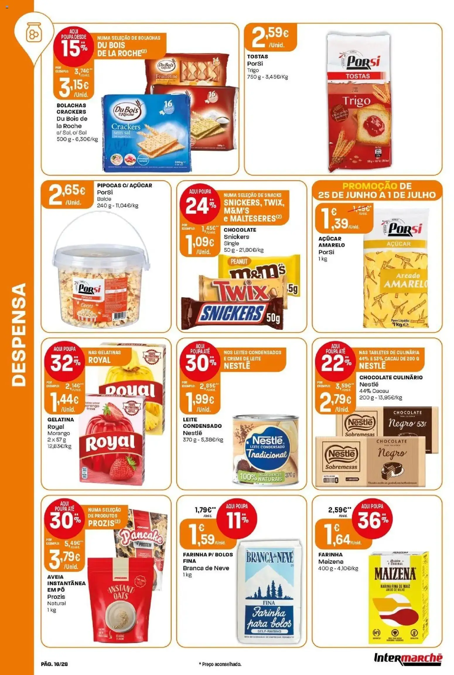 Intermarché - Isto é que são preços BAIXOS │ válido de 25/06/2026 | Página: 16