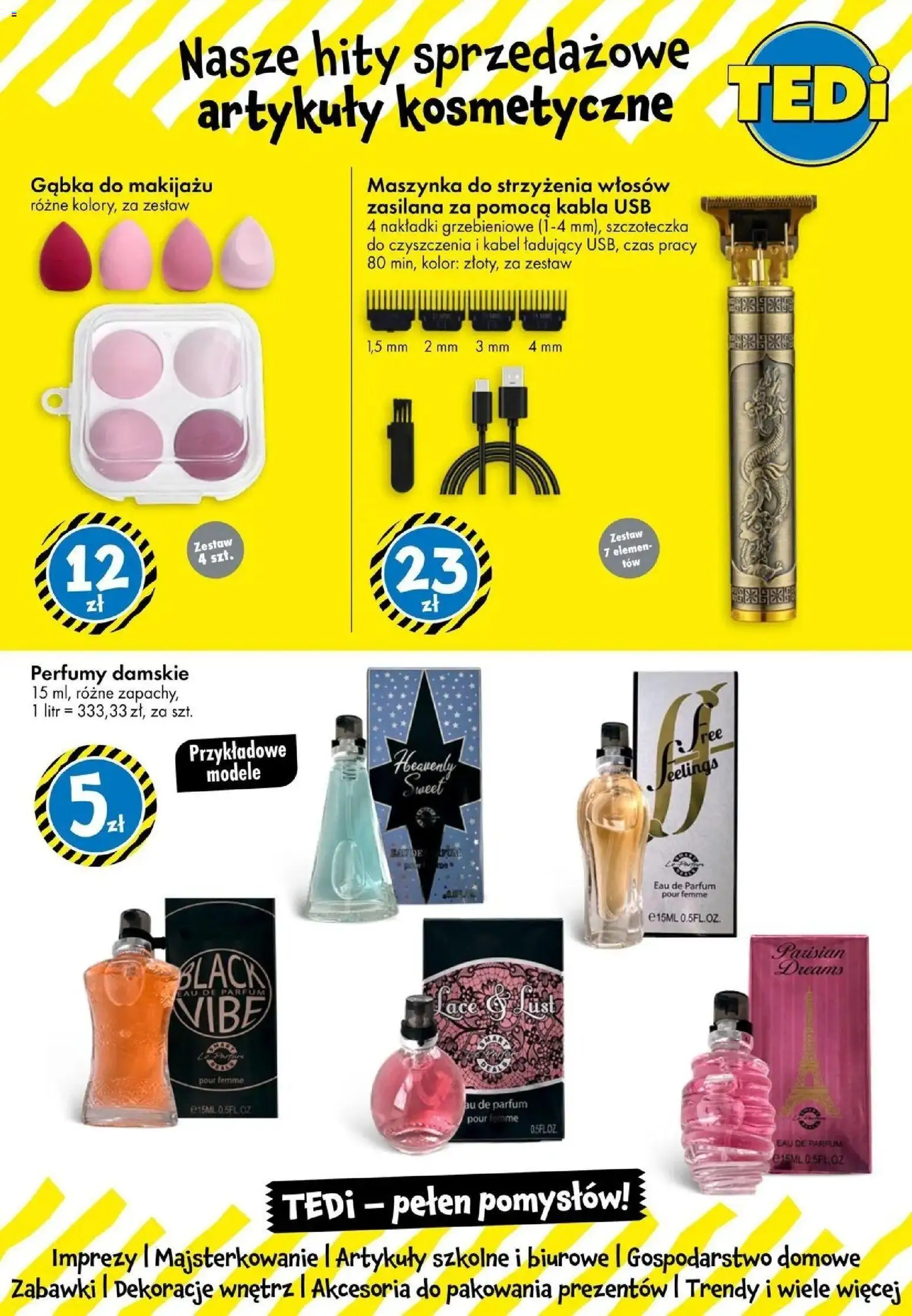 TEDi gazetka - Ożarów Mazowiecki od (15.10.2026 - 22.10.2026) | Strona: 13 | Produkty: Zabawki, Kabel, Dekoracje, Perfumy