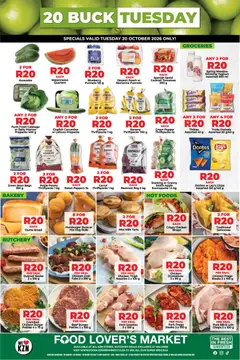 Food Lover's Market specials catalogue – valid from 20/10/2026