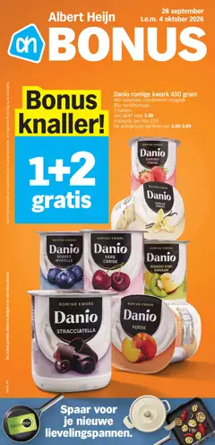 Albert Heijn Folder week / de la semaine 40 - Voorbeeld van een folder van Albert Heijn, geldig van 28/09/2026