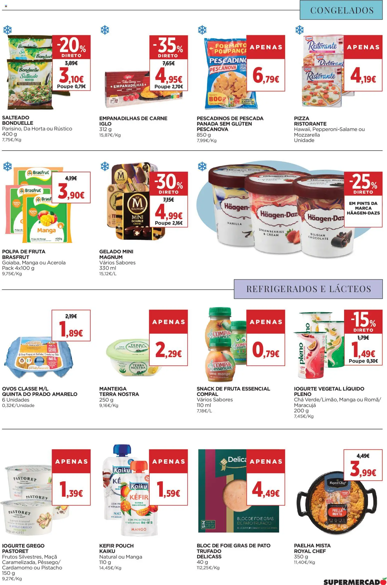 El Corte Ingles folheto │ válido de 18/09/2026 | Página: 21 | Produtos: Gelado, Maça, Pizza, Iogurte vegetal