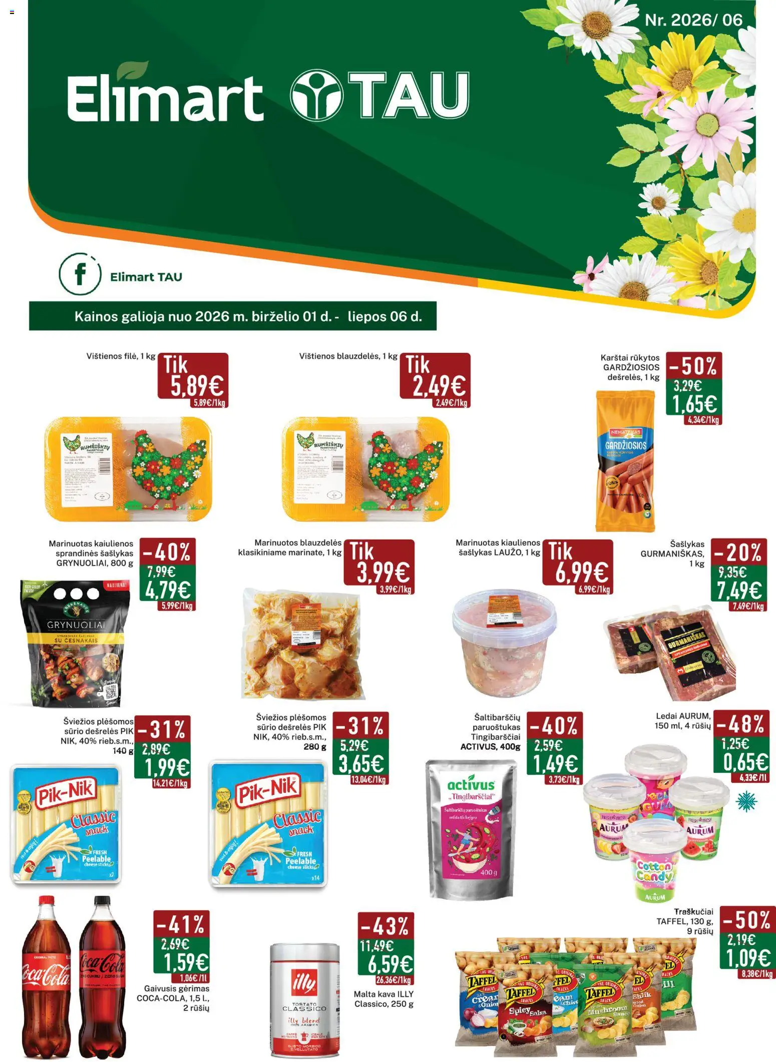 Elimart - TAU akcijos nuo 01.06.2026 | Puslapis: 1