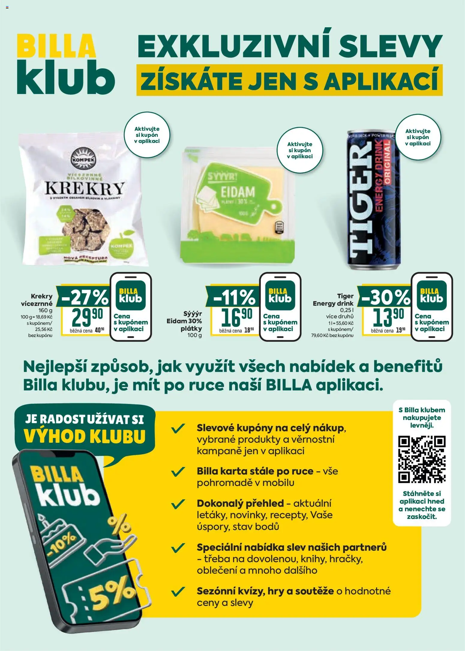 Billa Velký leták od 02.09.2026 | Strana: 38 | Produkty: Tiger, Eidam, Oblečení, Energy drink