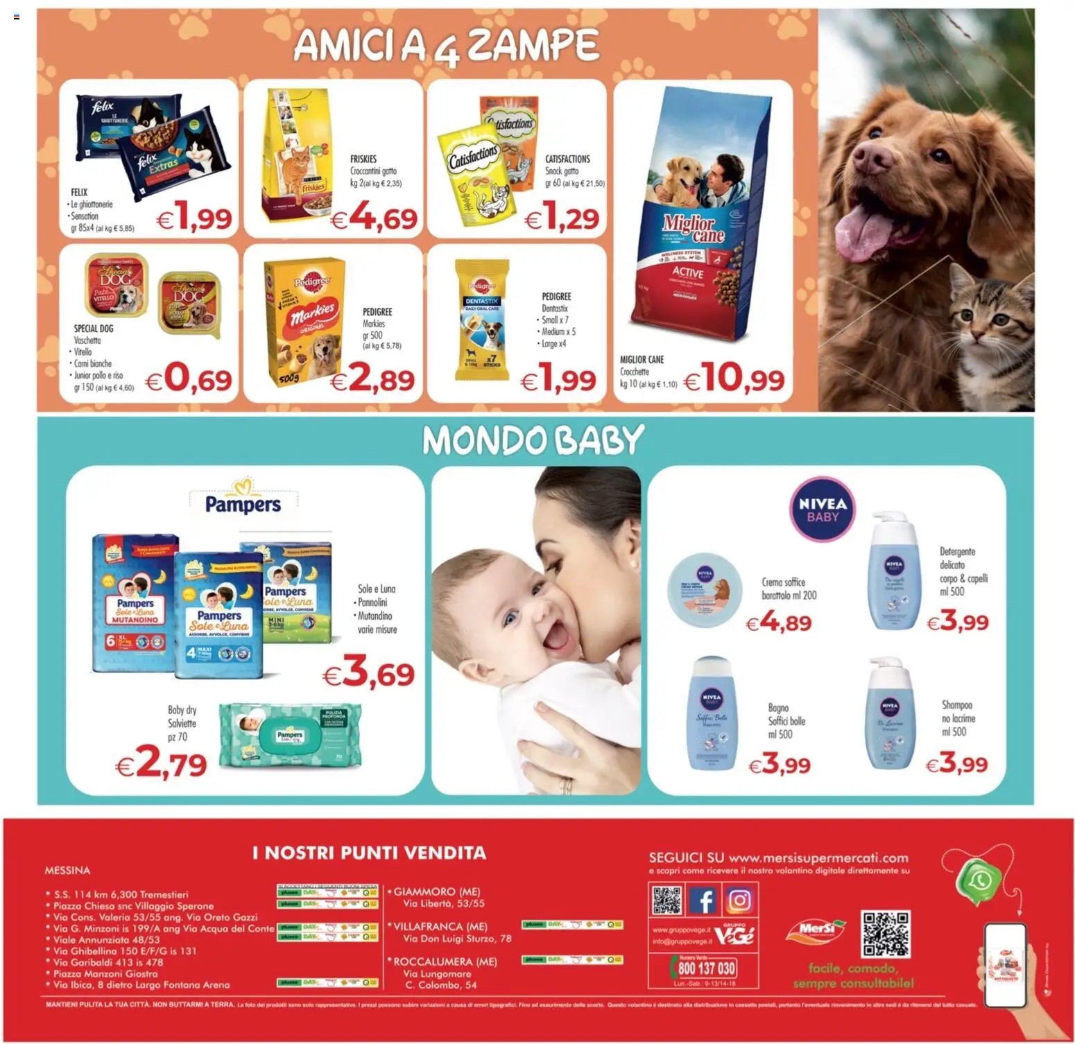 Volantino MerSi Supermercati del 01/07/2026 | Pagina: 16 | Prodotti: Riso, Detergente, Pampers, Vitello