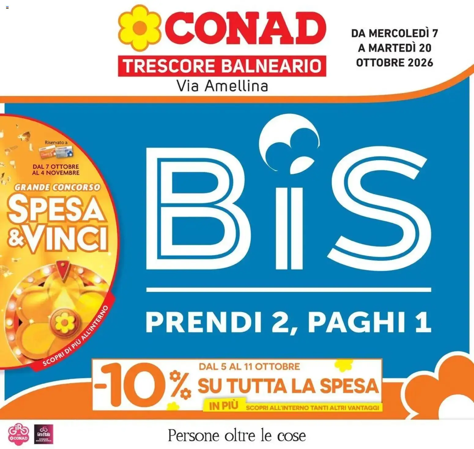 Anteprima volantino Conad dal 07/10/2026 prossima settimana | Pagina: 1