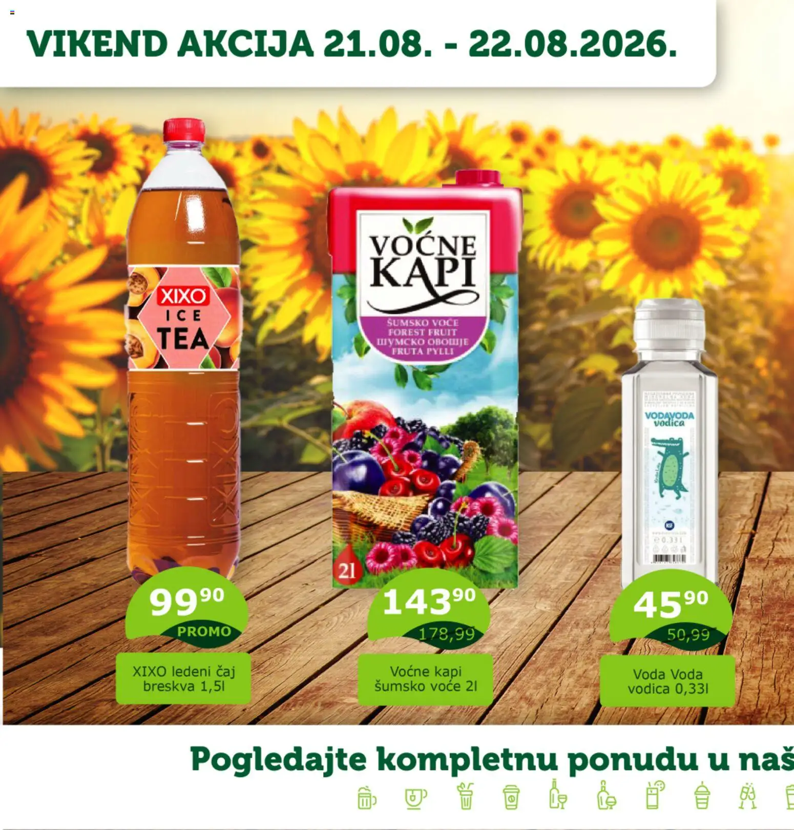 Valor katalog - važi od 21.08.2026 | Strana: 1 | Proizvode: Voće, Ledeni čaj, Breskva, Čaj