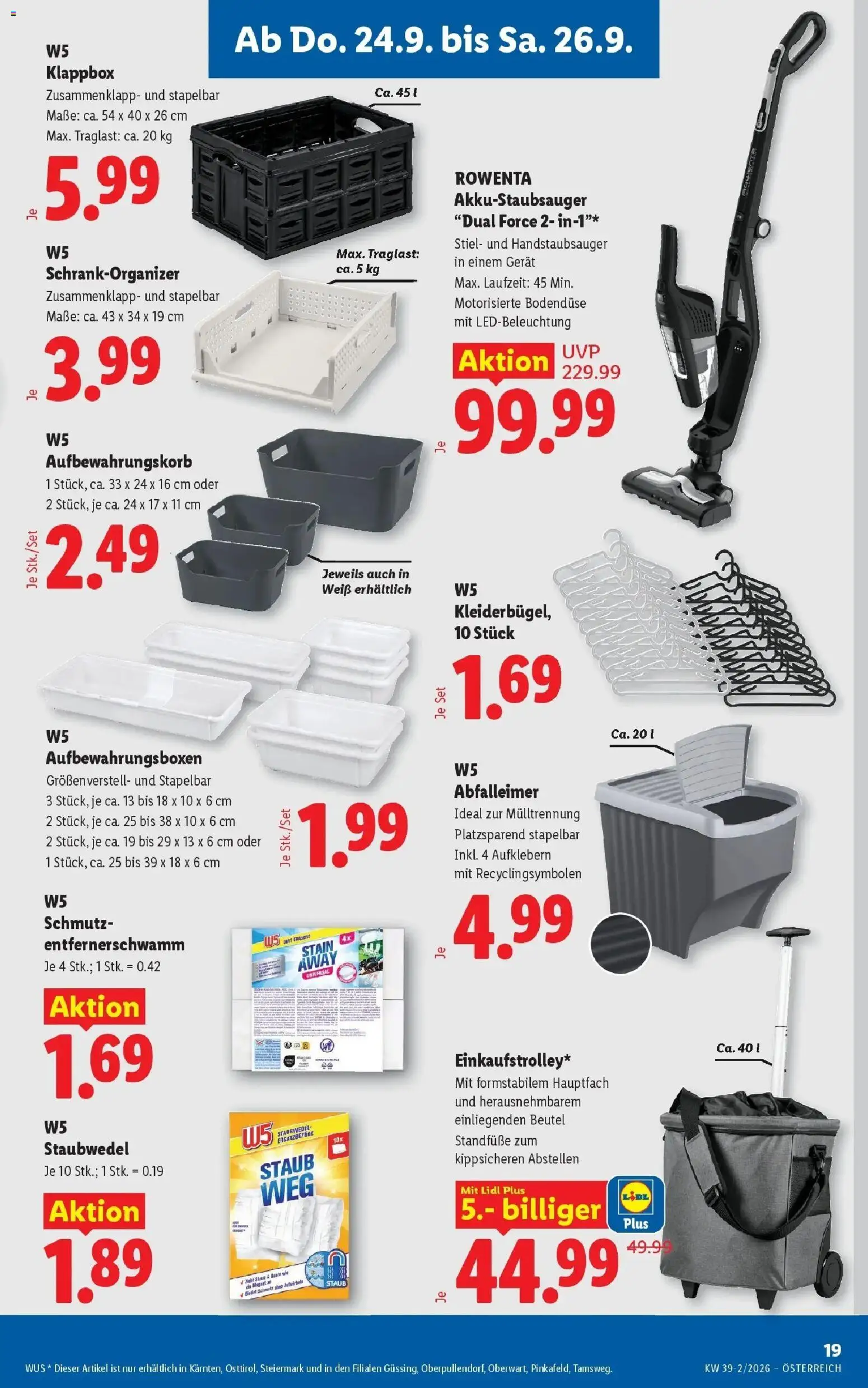 Lidl Flugblatt - Fohnsdorf ab 24.09.2026 - Angebote ab donnerstag | Seite: 23