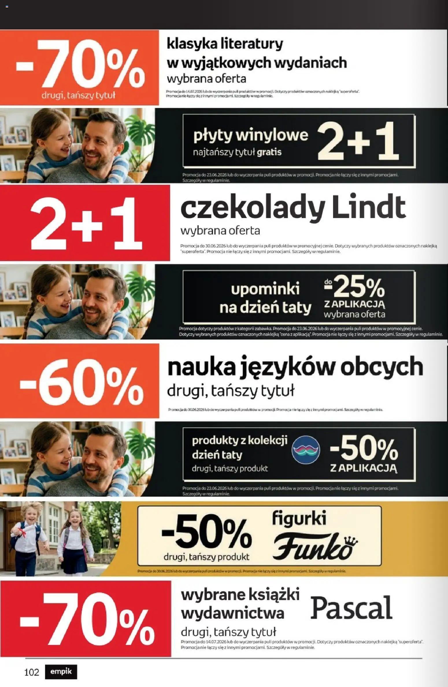 Empik promocje od 17.06.2026 | Strona: 102 | Produkty: Plyty, Płyty Winylowe, Figurki, Książki
