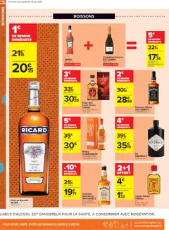 Carrefour contact - Prévisualisation de Carrefour contact Le mois des supporters valide à partir de 16.06.2026 | Page: 16 | Produits: Ricard, Prosecco, Vin, Thé