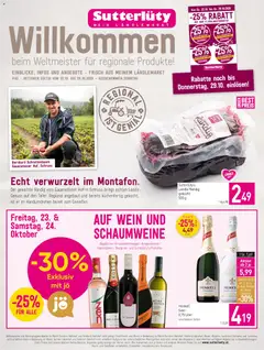 Sutterlüty Flugblatt ab 22.10.2026 gültig