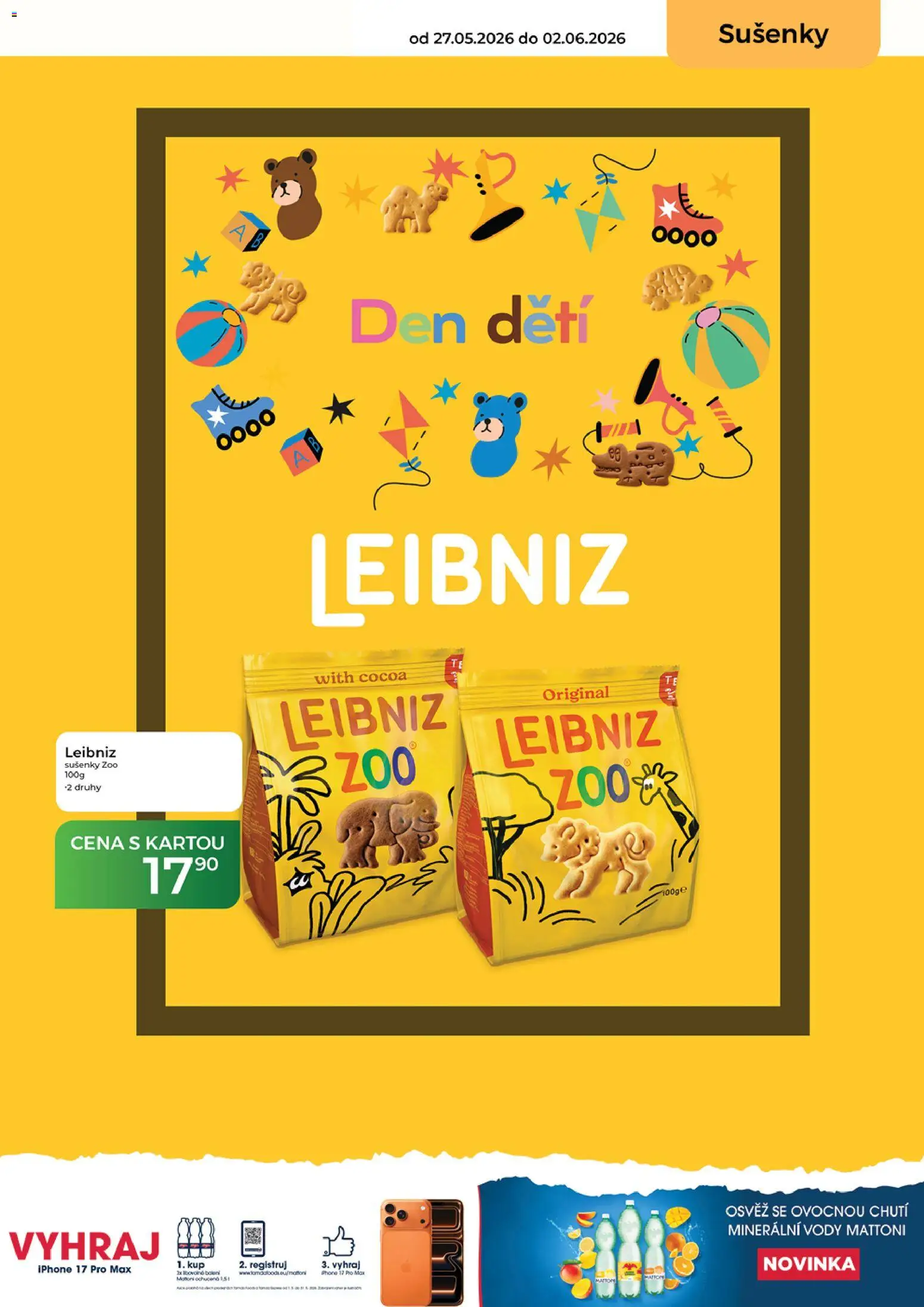 Tamda Foods leták od 27.05.2026 | Strana: 35 | Produkty: Mattoni, Iphone, Sušenky