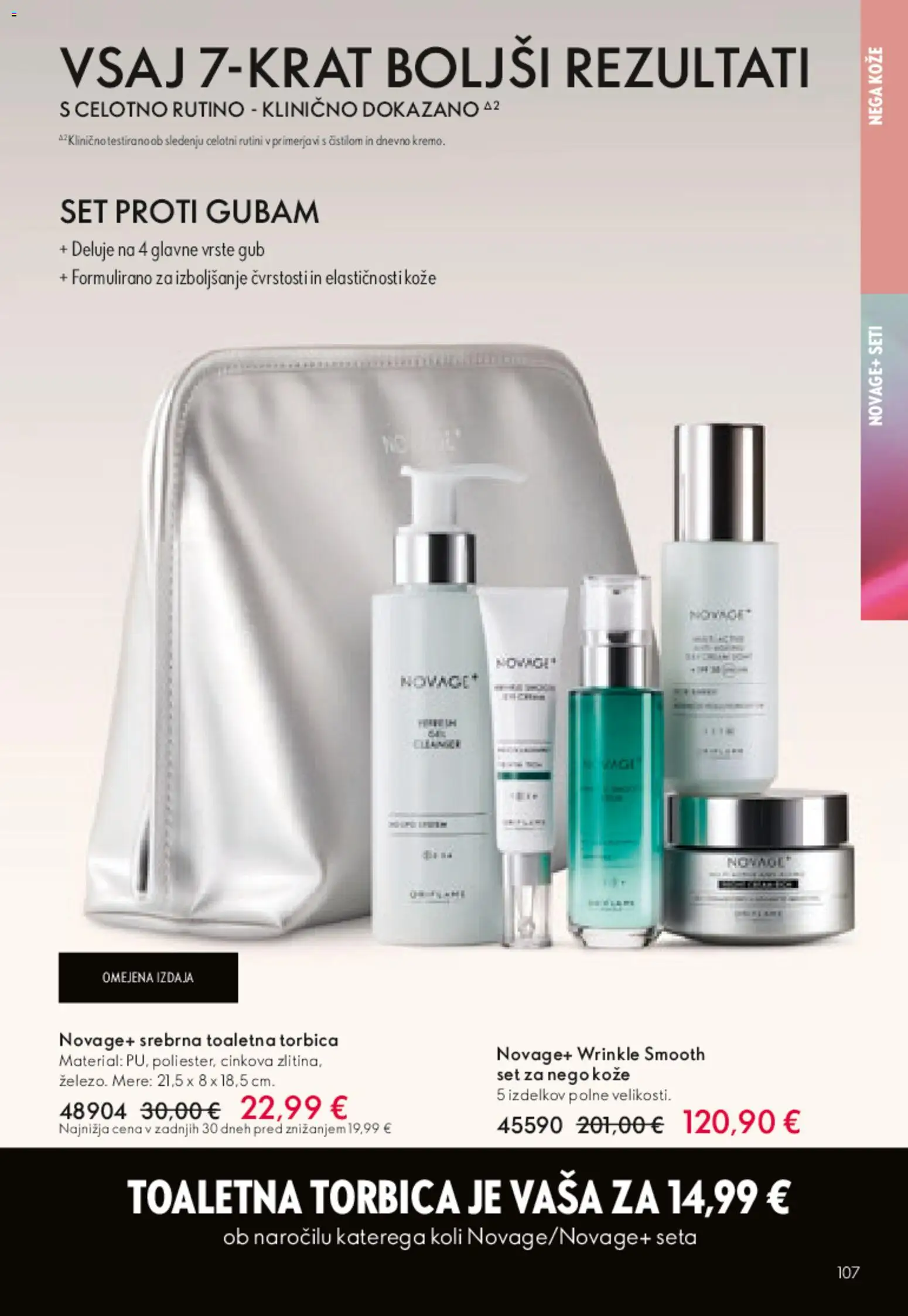 Novi Oriflame katalog ponudbe – veljaven od 13.05.2026 | Stran: 106 | Izdelki: Toaletna torbica, Torbica