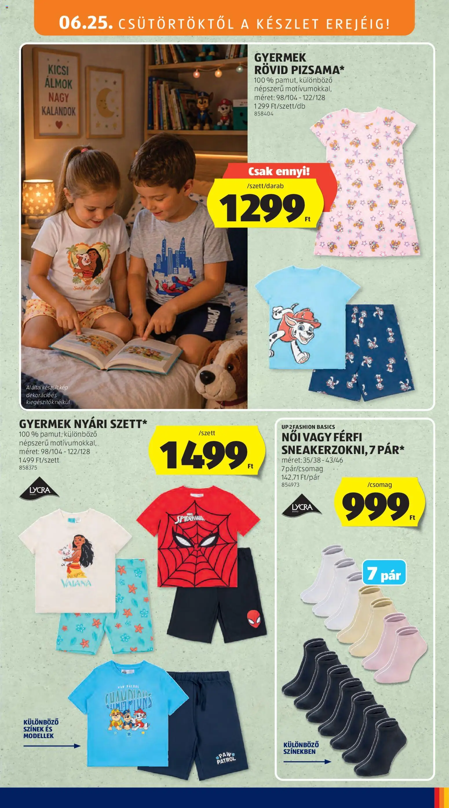 Aldi akciós ujság - amely érvényes a következő dátumtól: 25.06.2026 | Oldal: 23