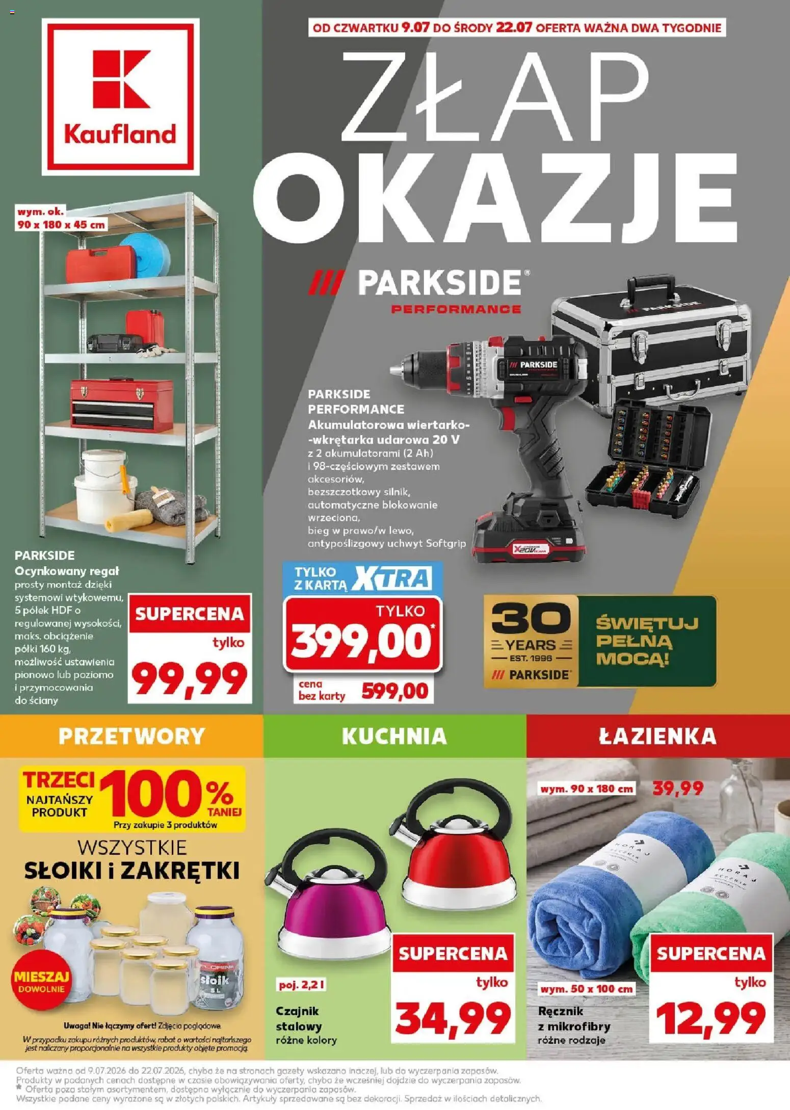Kaufland gazetka - Złap Okazje (09.07.2026) catalogue cover