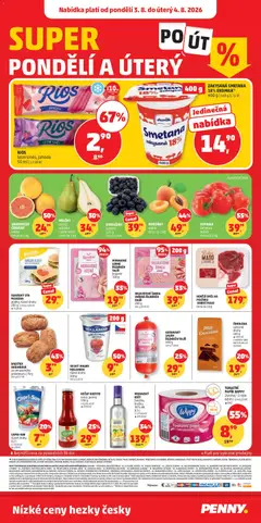 Náhled letáku HOVĚZÍ SMĚS NA POLÉVKU DOBRÉ MASO, HOVĚZÍ SMĚS NA POLÉVKU DOBRÉ MASO cena za 1 kg od 29.07.2026 | Strana: 28