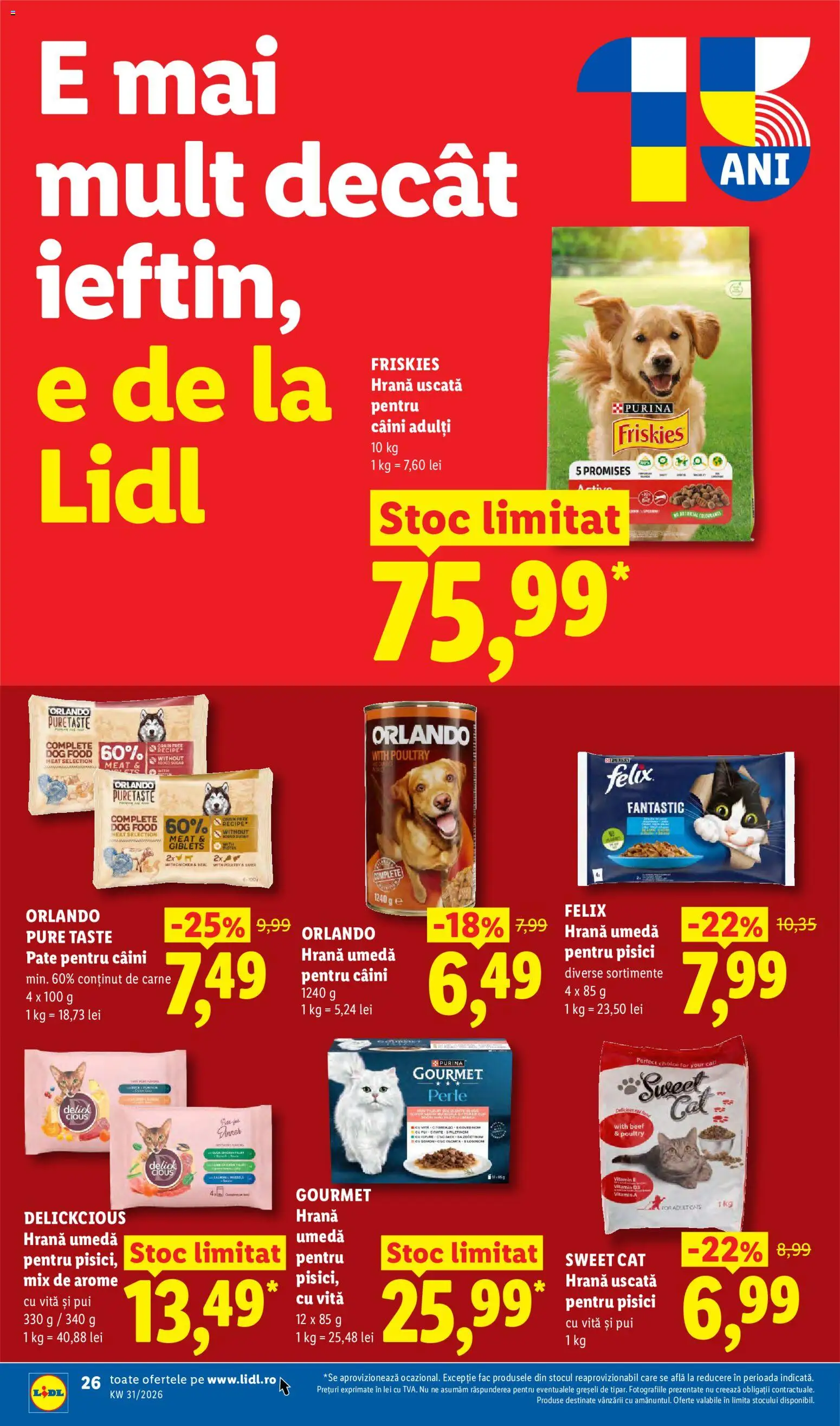 Noul catalog Lidl – valabil de la 27.07.2026 | Pagină: 26