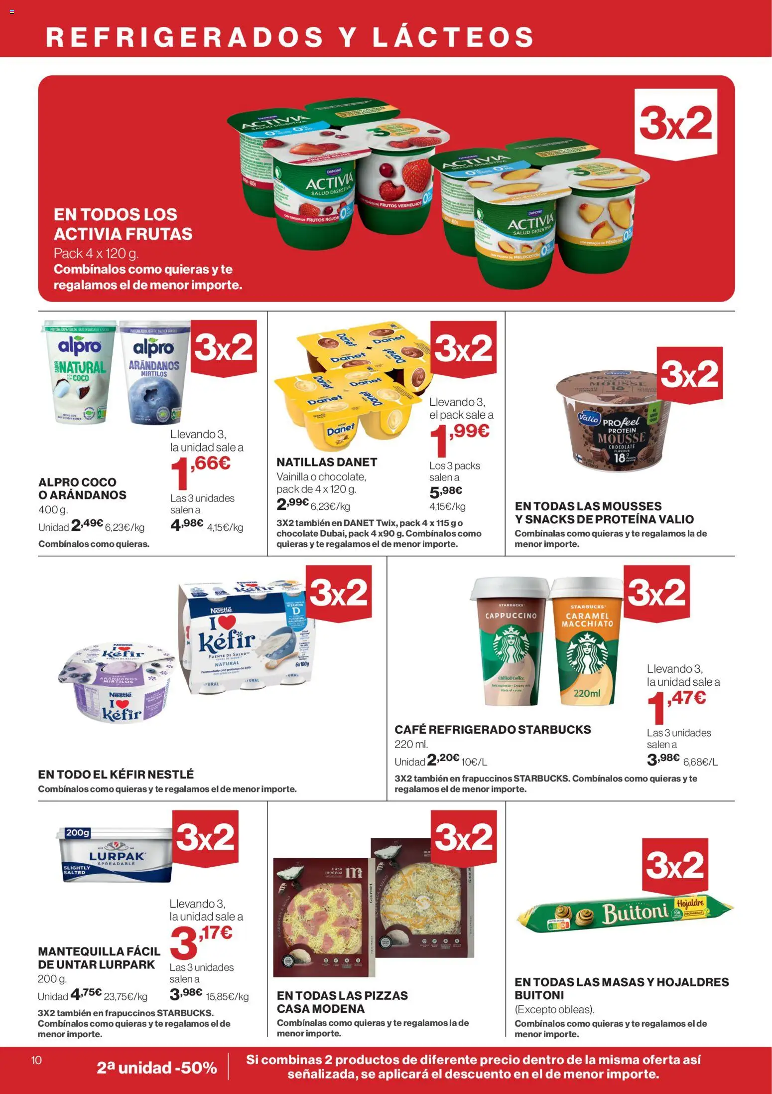 Supercor Canarias │ válido desde el 06.05.2026 | Página: 10 | Productos: Mousse, Chocolate, Τυρόπιτα, Té