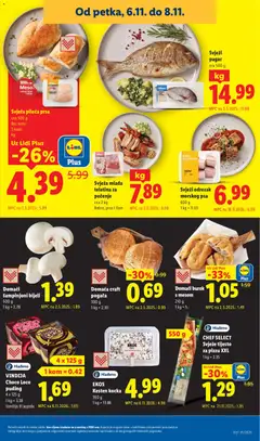 CHEF SELECT Svježe tijesto za pizzu XXL, 550 g - Pregled kataloga iz trgovine Lidl, vrijedi od 02.11.2026 | Stranica: 69