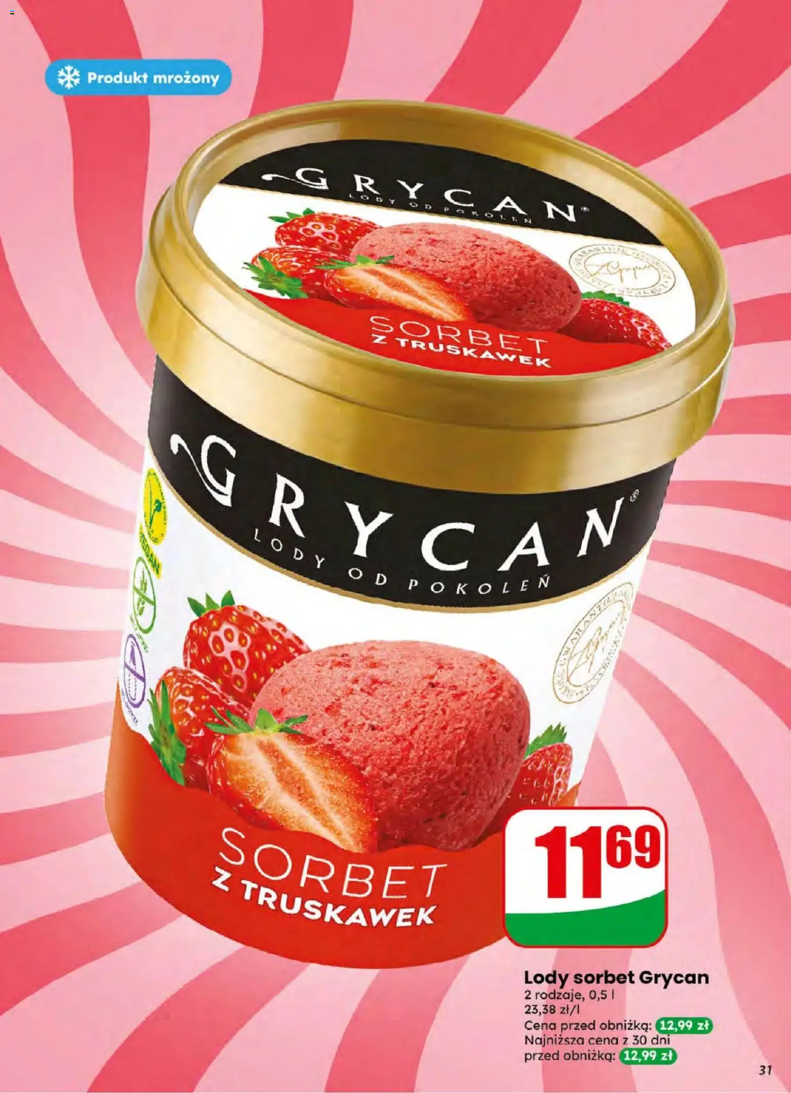 Dino gazetka od 08.07.2026 | Strona: 31 | Produkty: Sorbet, Lody