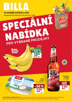 Náhled letáku Billa leták - Speciální nabídka od 20.05.2026