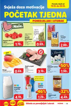 Plodine Katalog - Pregled kataloga iz trgovine Plodine, vrijedi od 14.10.2026 | Stranica: 53