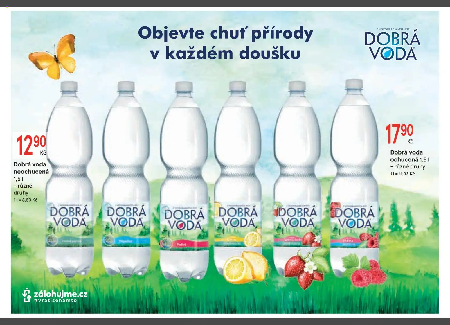 Žabka leták od 15.07.2026 | Strana: 4 | Produkty: Dobrá voda, Voda, Dobrá voda ochucená