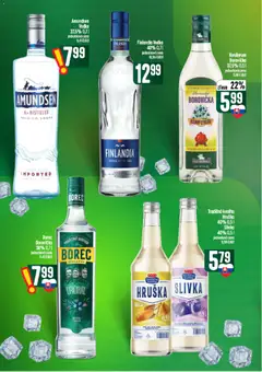 COOP Jednota leták platný od 24.09.2026 | Strana: 50 | Produkty: Borovička, Finlandia Vodka, Koniferum, Finlandia