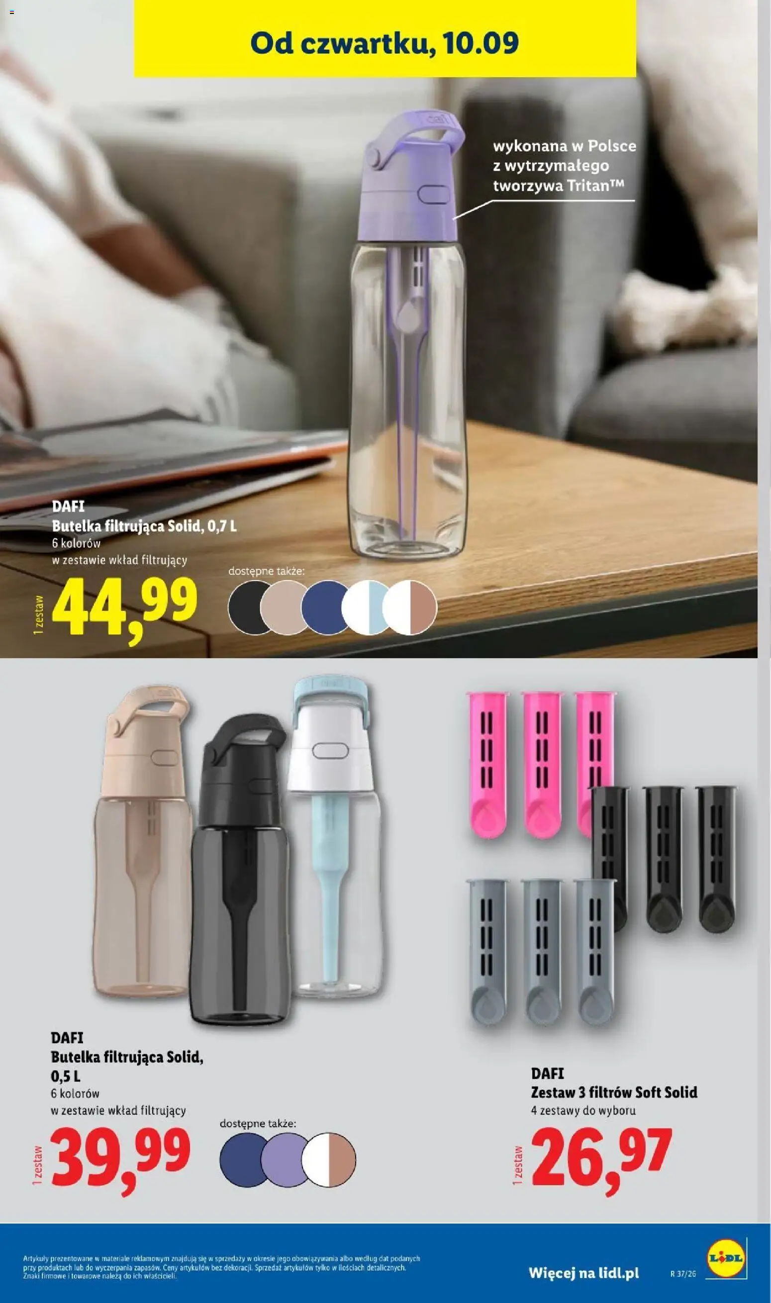 Lidl Katalog od 07.09.2026 | Strona: 35 | Produkty: Butelka filtrująca